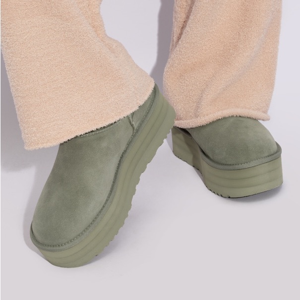 Ugg Womens Classic Ultra Mini Platform Shaded Clover